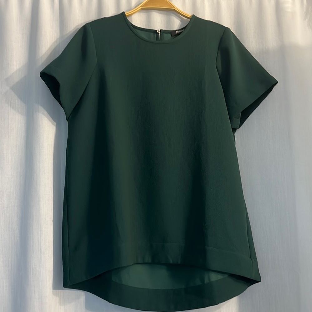 Madewell Emerald Green short sleeve top